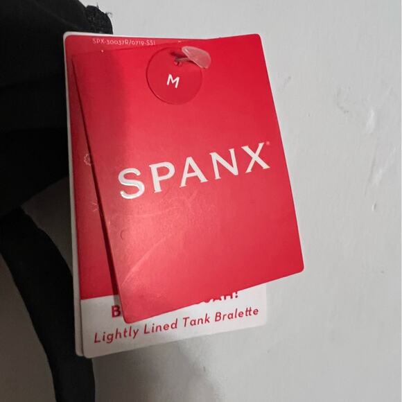 SPANX Bra-Llelujah Lightly Lined Tank Bralette Size Medium - Picture 8 of 11